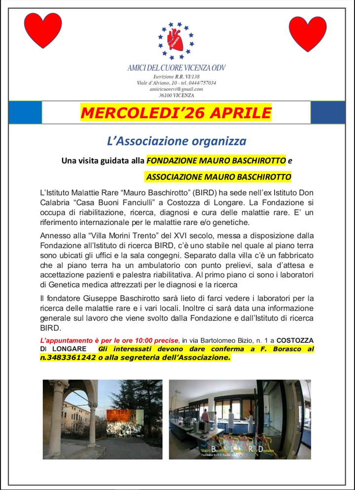 Volantino Evento 26 aprile